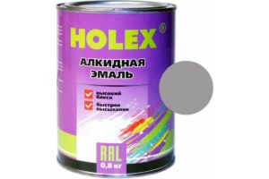 Акрил Holex:Ral 2K серая платина 0,85кг(7036)